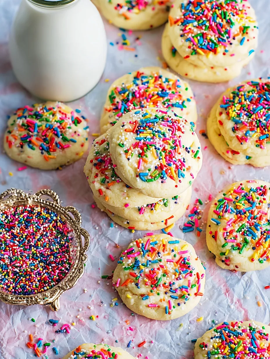 Colorful Sprinkle Sugar Cookies (Kid-Friendly Edition)