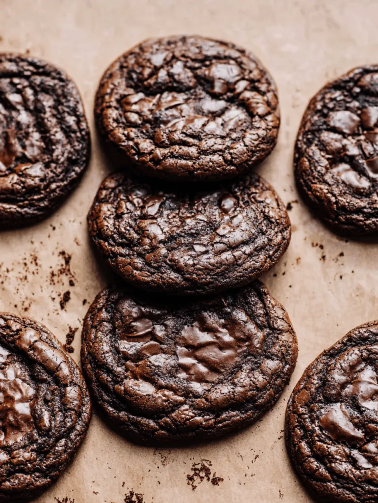 Crumbl Brownie Batter Cookies