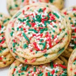 Festive Sprinkle No-Bake Cookies