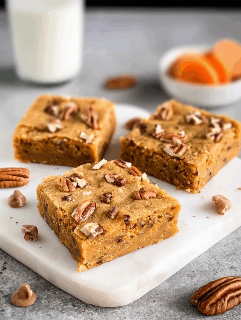 Sweet Potato Blondies with Almond Butter