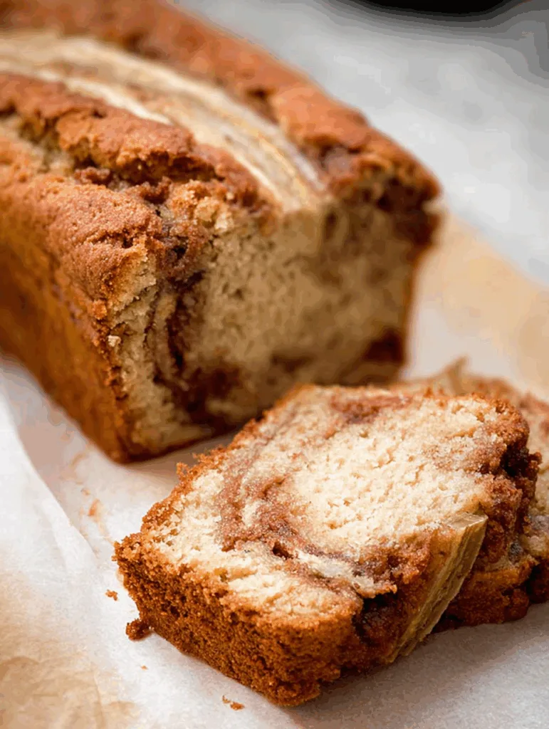 Cinnamon Swirl Banana Bread