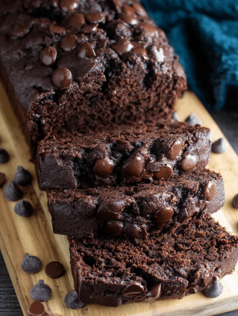Double Chocolate Gluten-Free Banana Bread