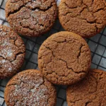 Chewy Molasses Gingersnap Cookies