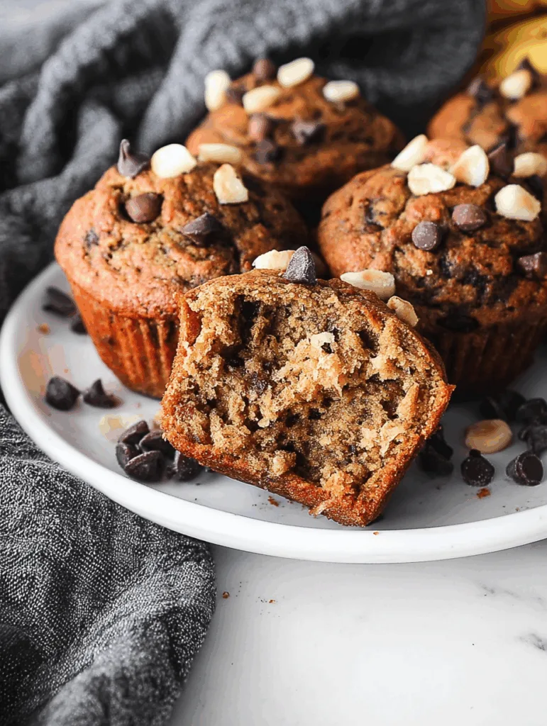 Healthy Banana Muffins