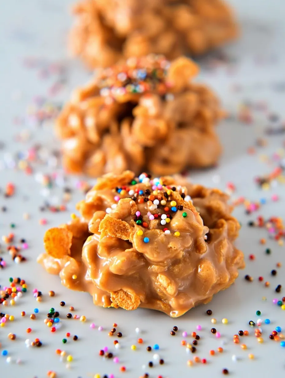 Cornflake No-Bake Cookies