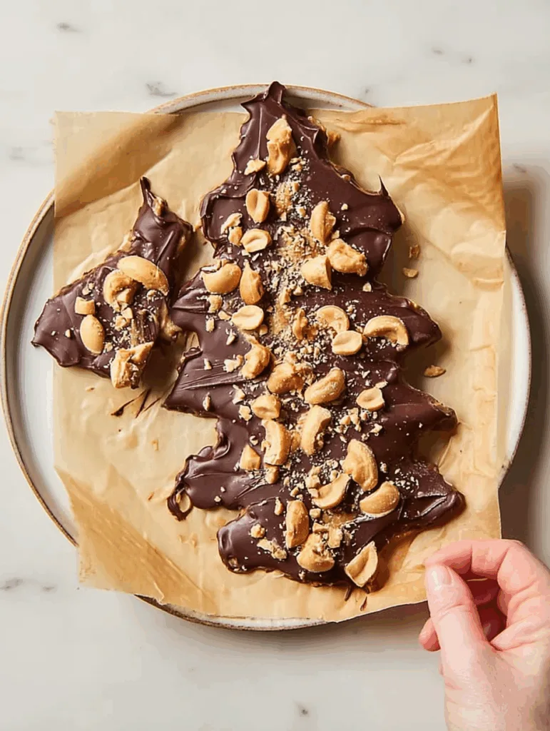 Peanut Butter-Banana Chocolate Bark