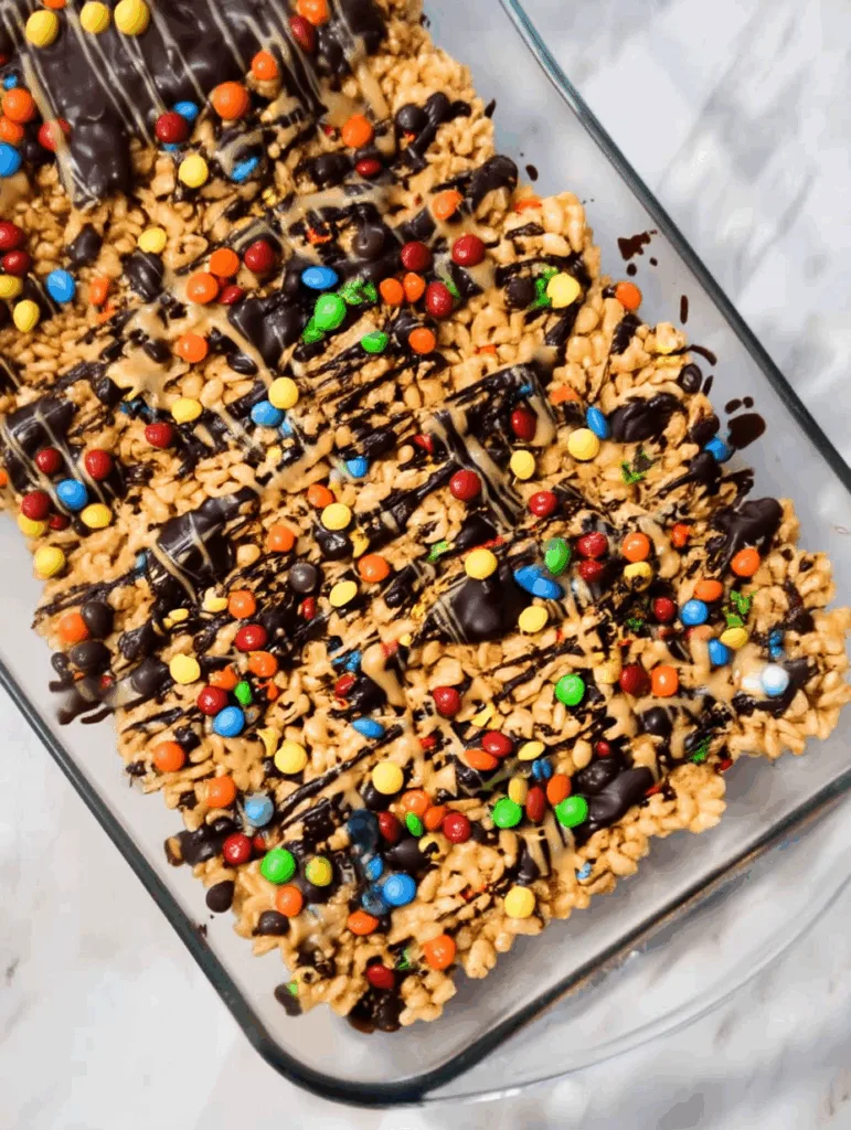 Peanut Butter Rice Krispie Bars Recipe