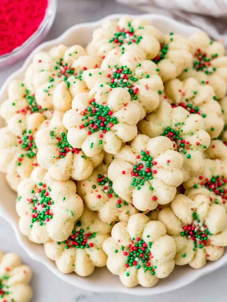 Almond Spritz Cookies
