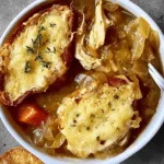 French Onion Chicken Soup