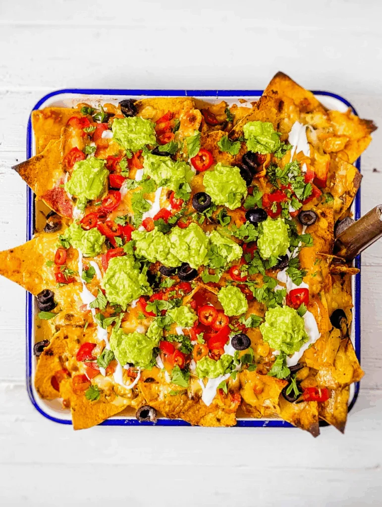 Loaded Veggie Nachos