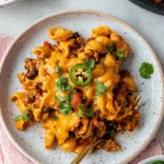 Kid-Friendly Cheesy Taco Pasta