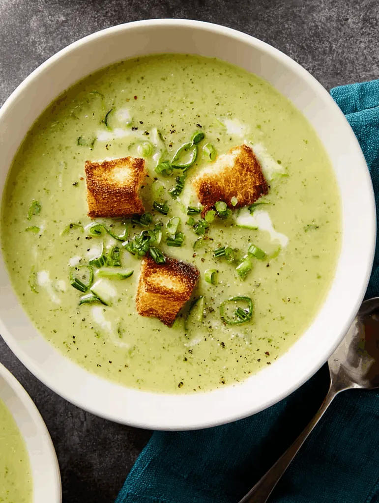Creamy Zucchini Soup
