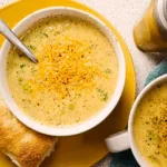 Simple Broccoli Cheddar Soup