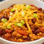 Healthy Turkey Chili Crockpot