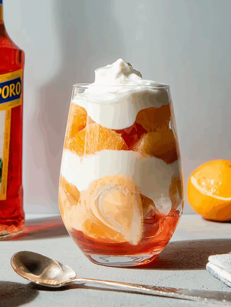 Aperol Spritz Trifle