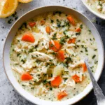 Easy Lemon Orzo Chicken Soup