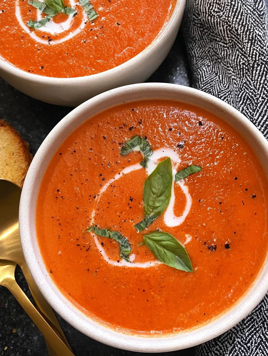 20-Minute Tomato Basil Soup