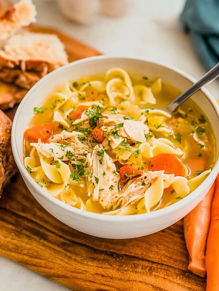 Easy 30-Minute Homemade Chicken Noodle Soup