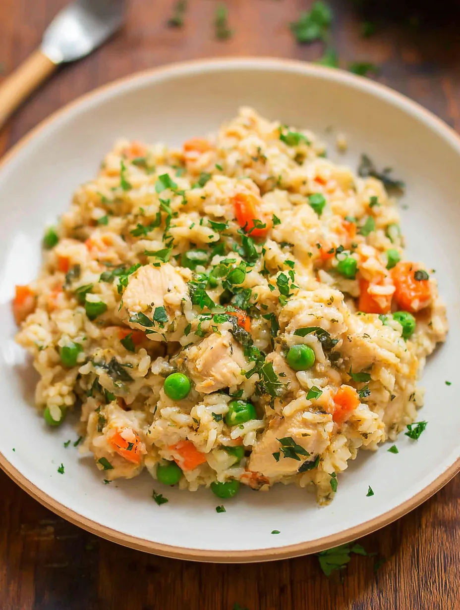 Slow Cooker Chicken and Rice