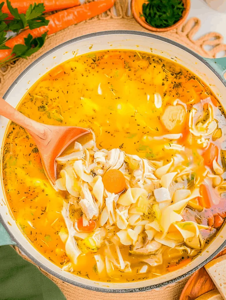 Easy 30-Minute Homemade Chicken Noodle Soup