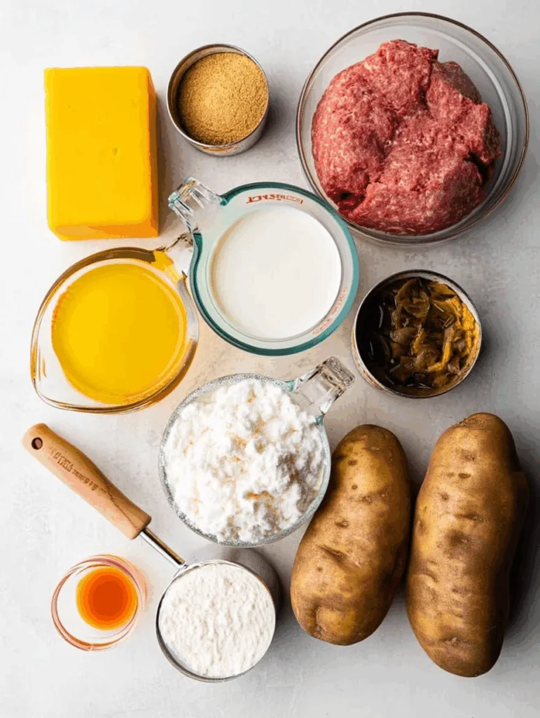 Cheesy Hobo Casserole with Ground Beef
