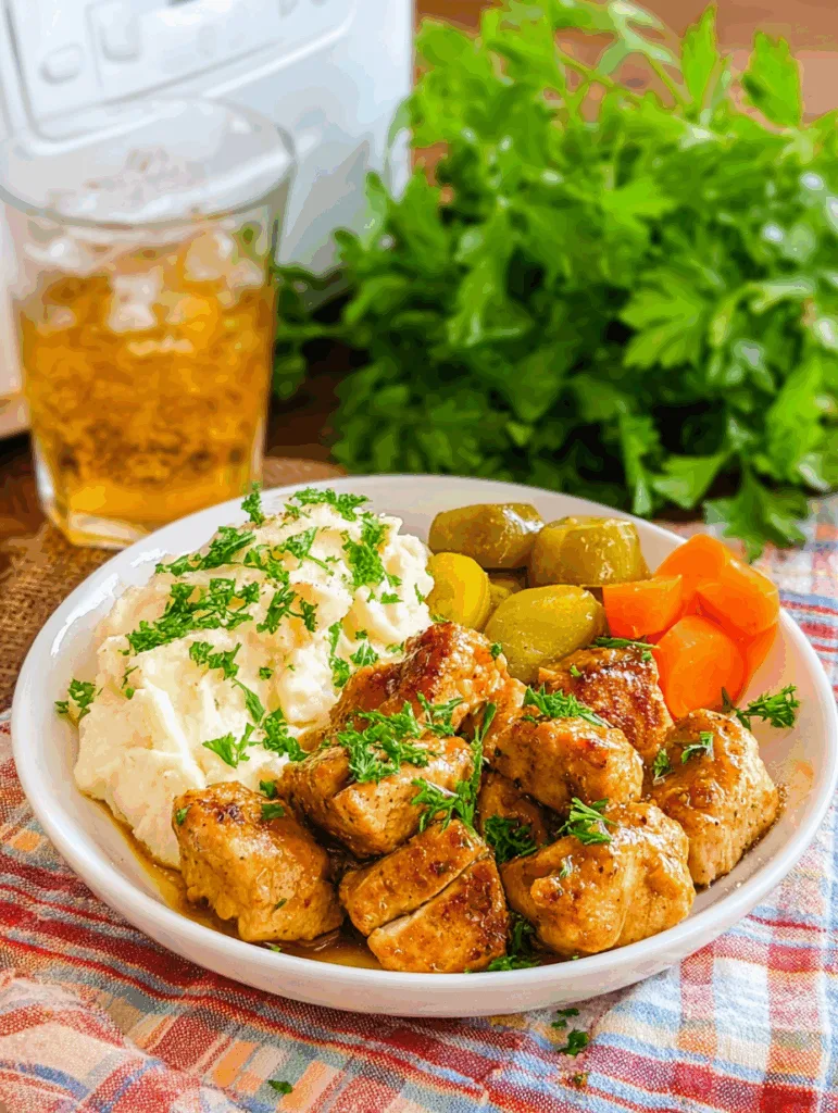 Crockpot Mississippi Chicken Bites