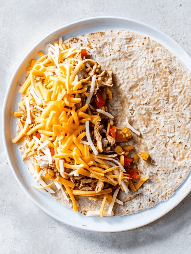 Cheesy Chicken Quesadillas