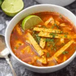 Fast Chicken Tortilla Soup