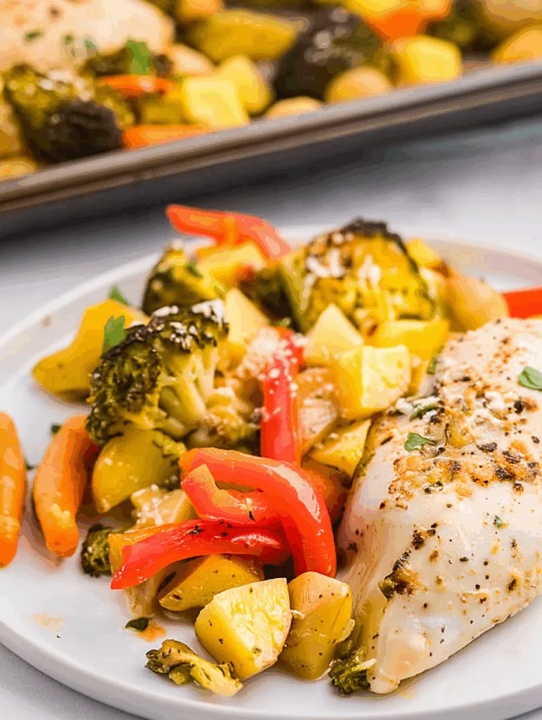 One-Pan Garlic Butter Chicken and Veggies