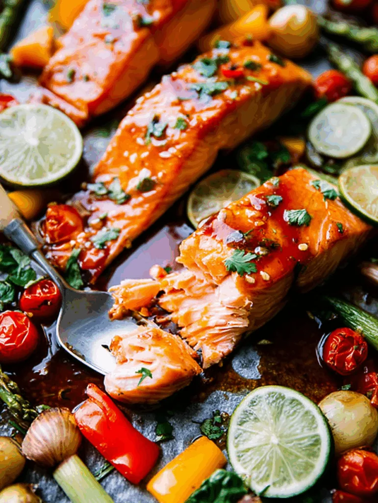 Lazy Sheet Pan Salmon with Veggies