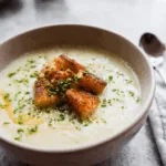 Roasted Garlic Potato Soup