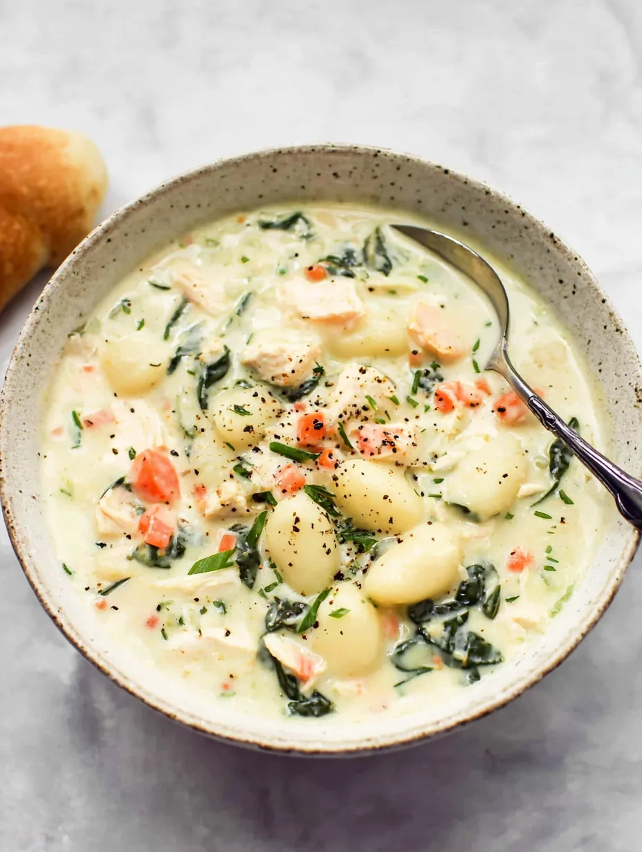 Olive Garden Chicken Gnocchi Soup