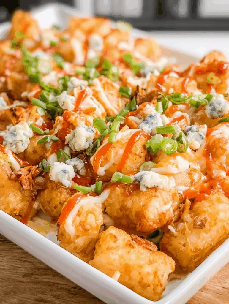 Loaded Chicken Tater Tots