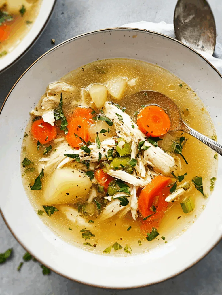 30-Minute Chicken Soup
