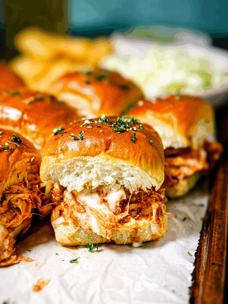 Garlic Butter Chicken Sliders