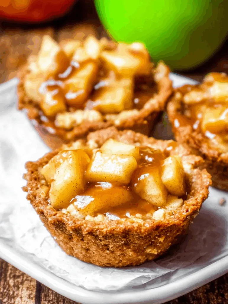 Apple Pie Cookie Cups