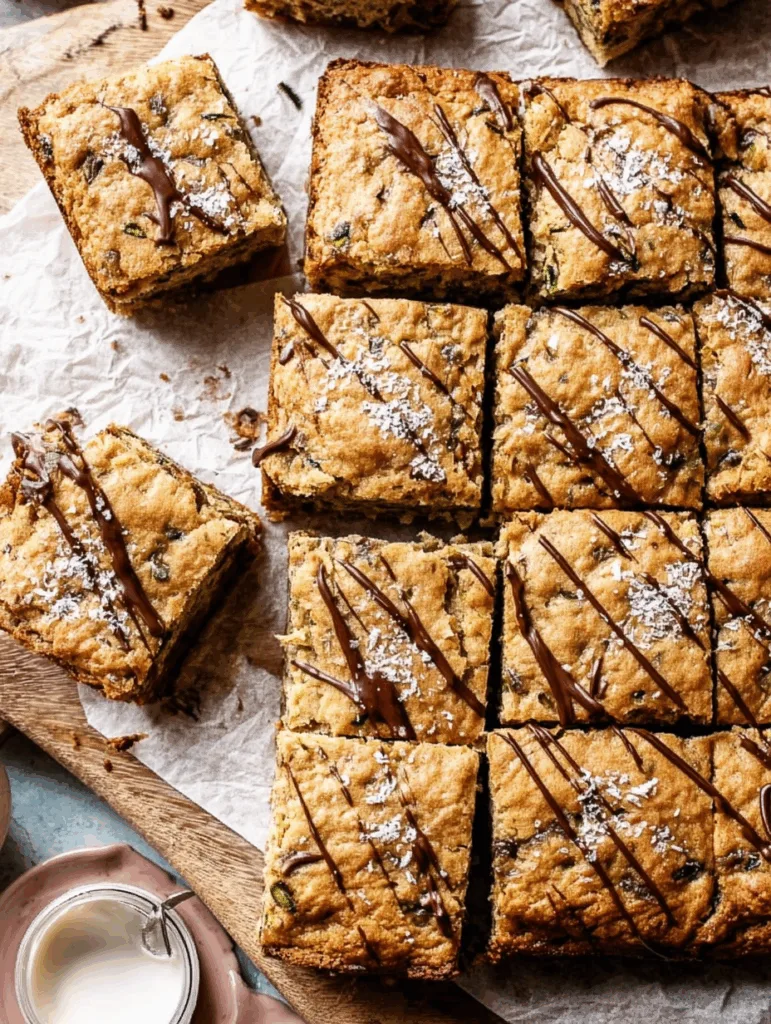 Zucchini Banana Bread Bars (Gluten-Free & Paleo)