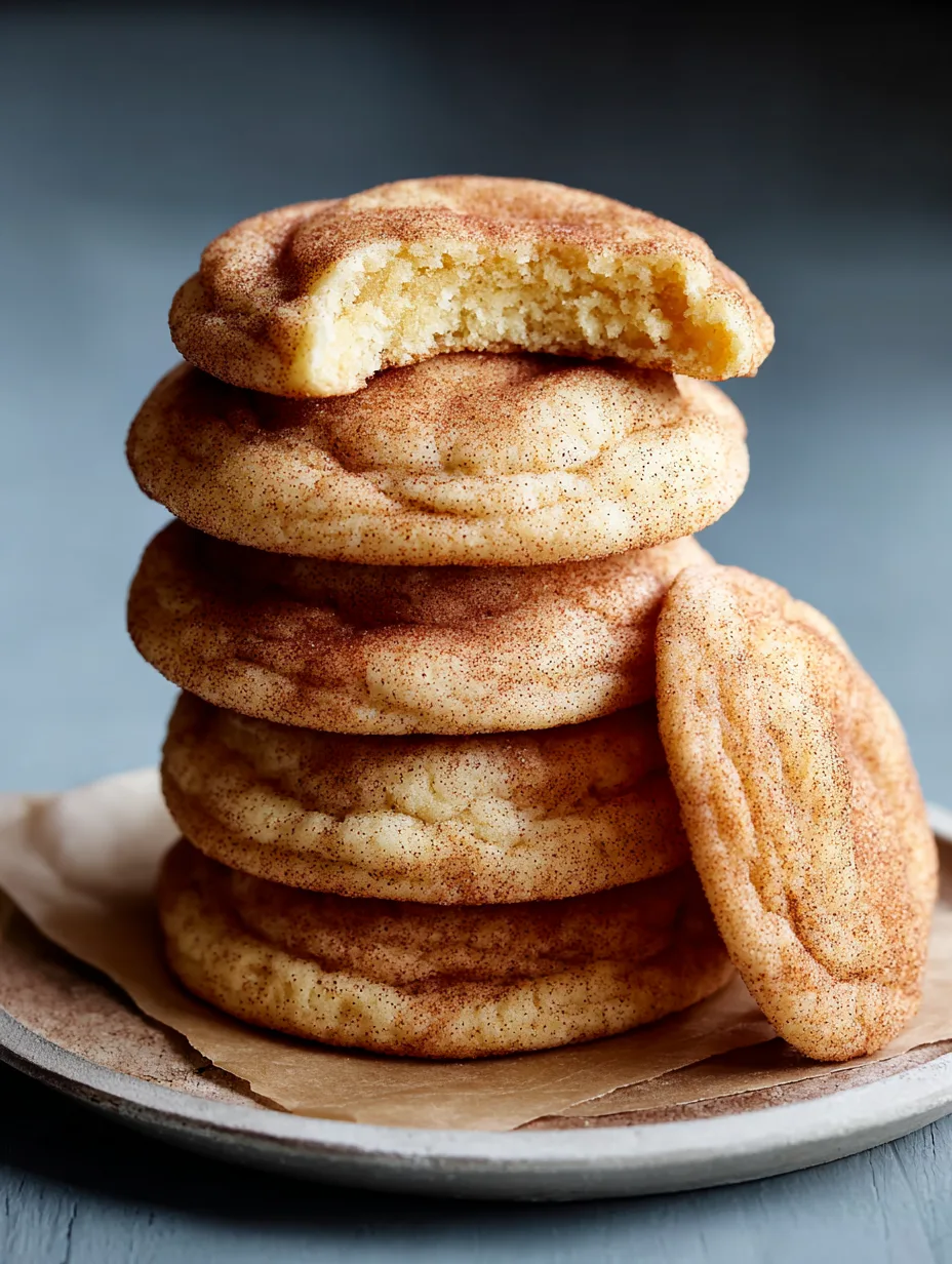 Cinnamon Sugar Snickerdoodle Cookies