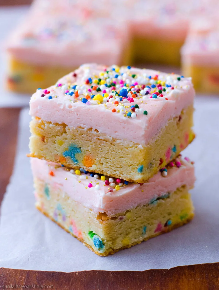 Sweet Celebration Bars