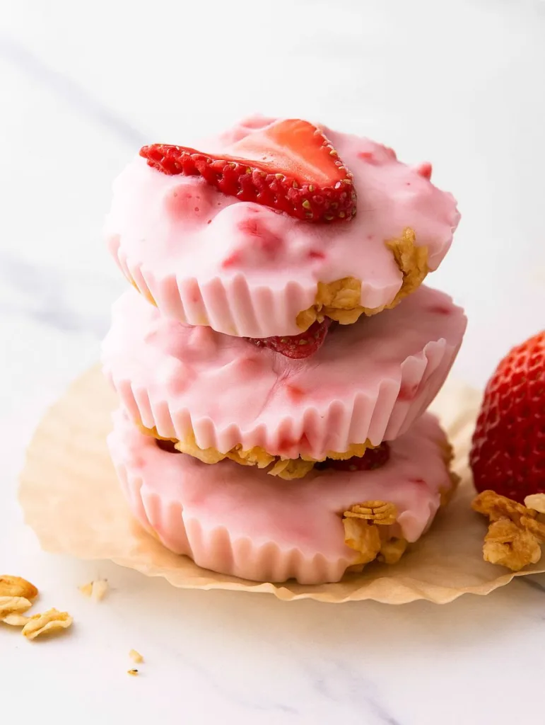 Strawberry Yogurt Bites