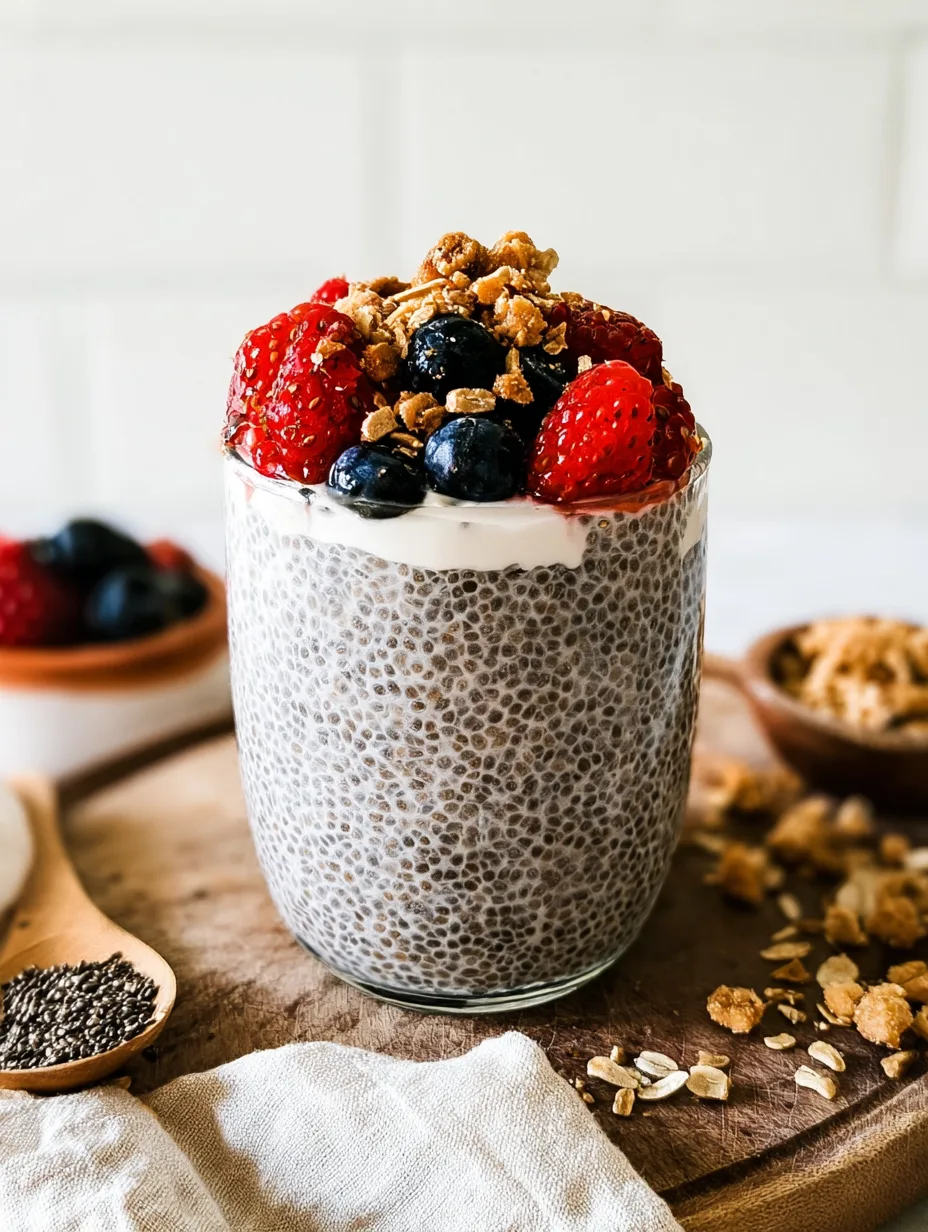 Vanilla Chia Protein Pudding (No Refined Sugar!)