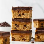 Caramel Cookie Dough Protein Bars