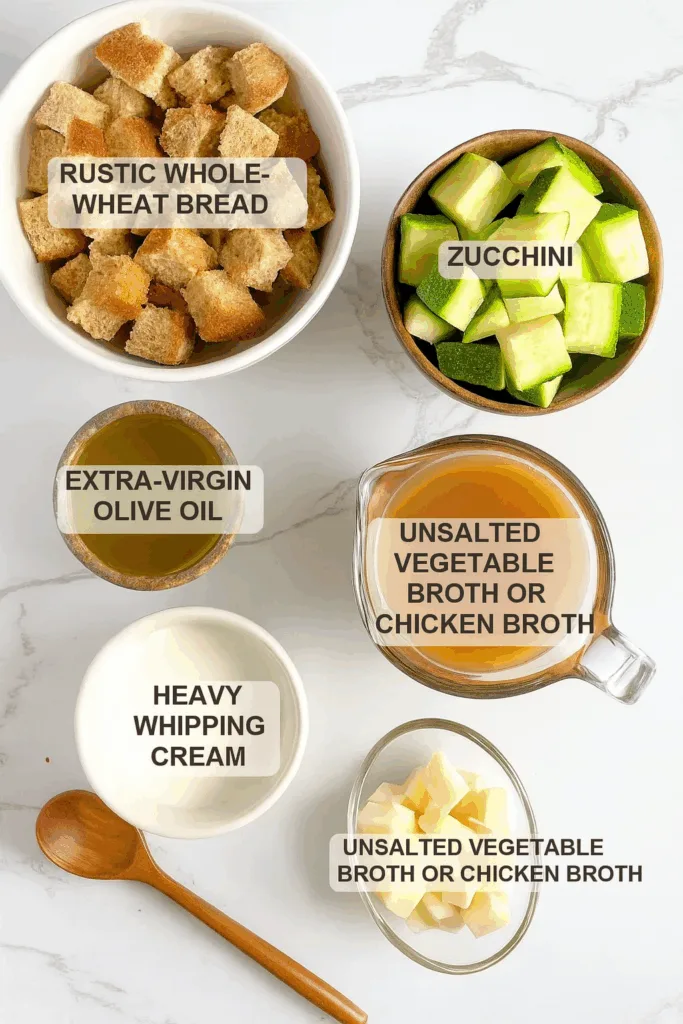 Creamy Zucchini Soup