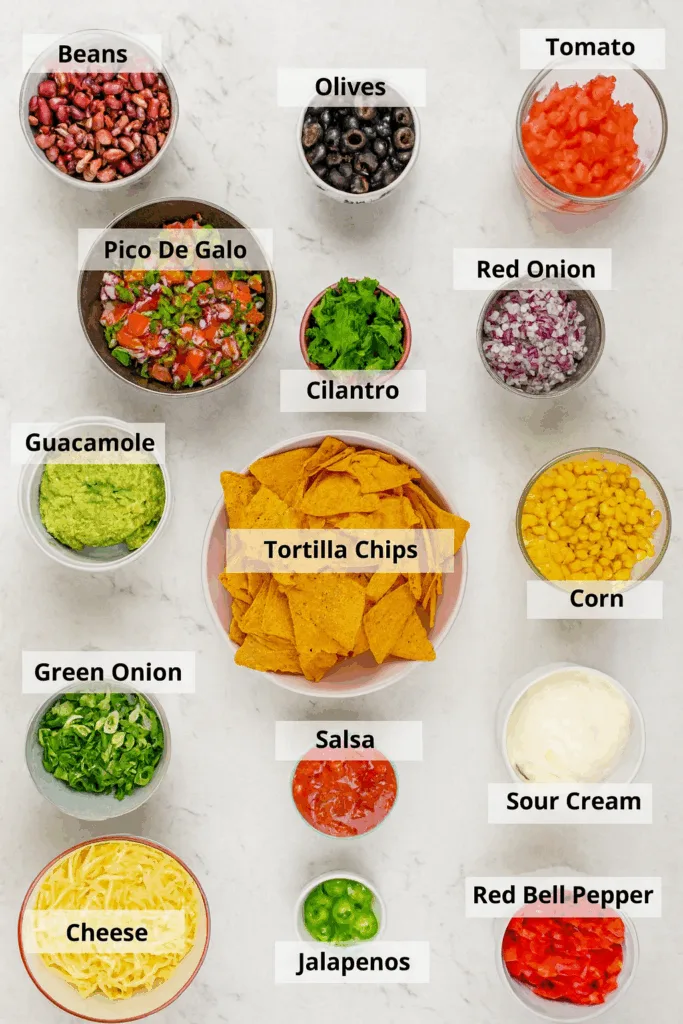 Loaded Veggie Nachos