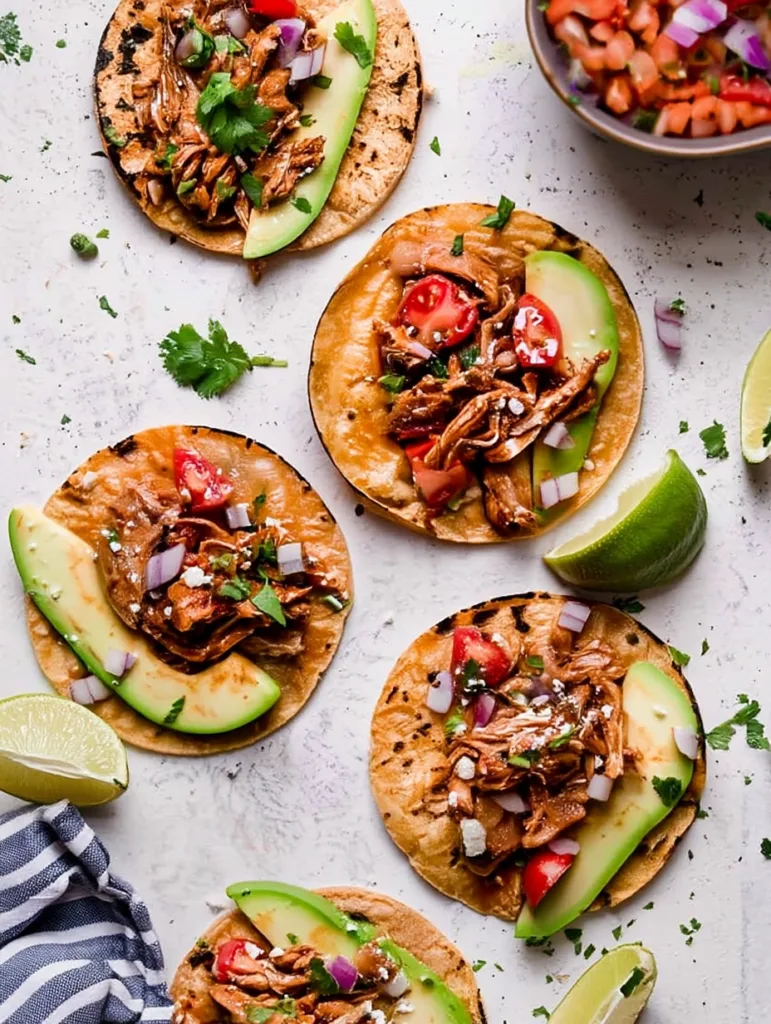 Dump-and-Go Crockpot Chicken Tacos