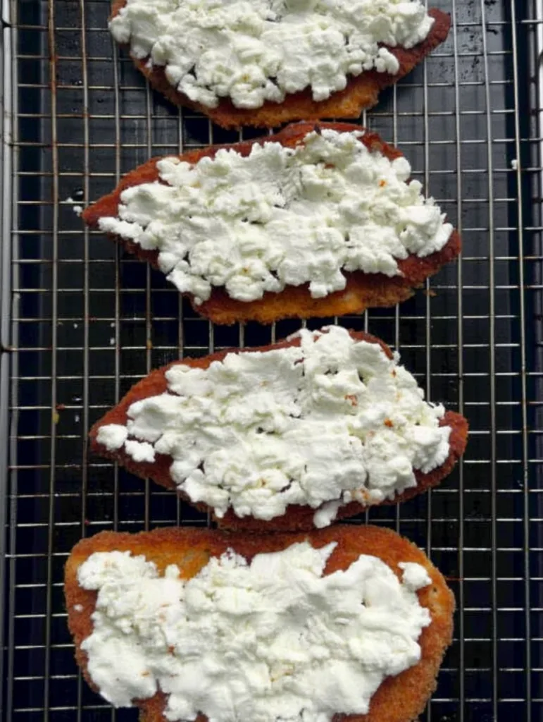 Crispy Chicken with Tangy Feta & Spicy Hot Honey Drizzle