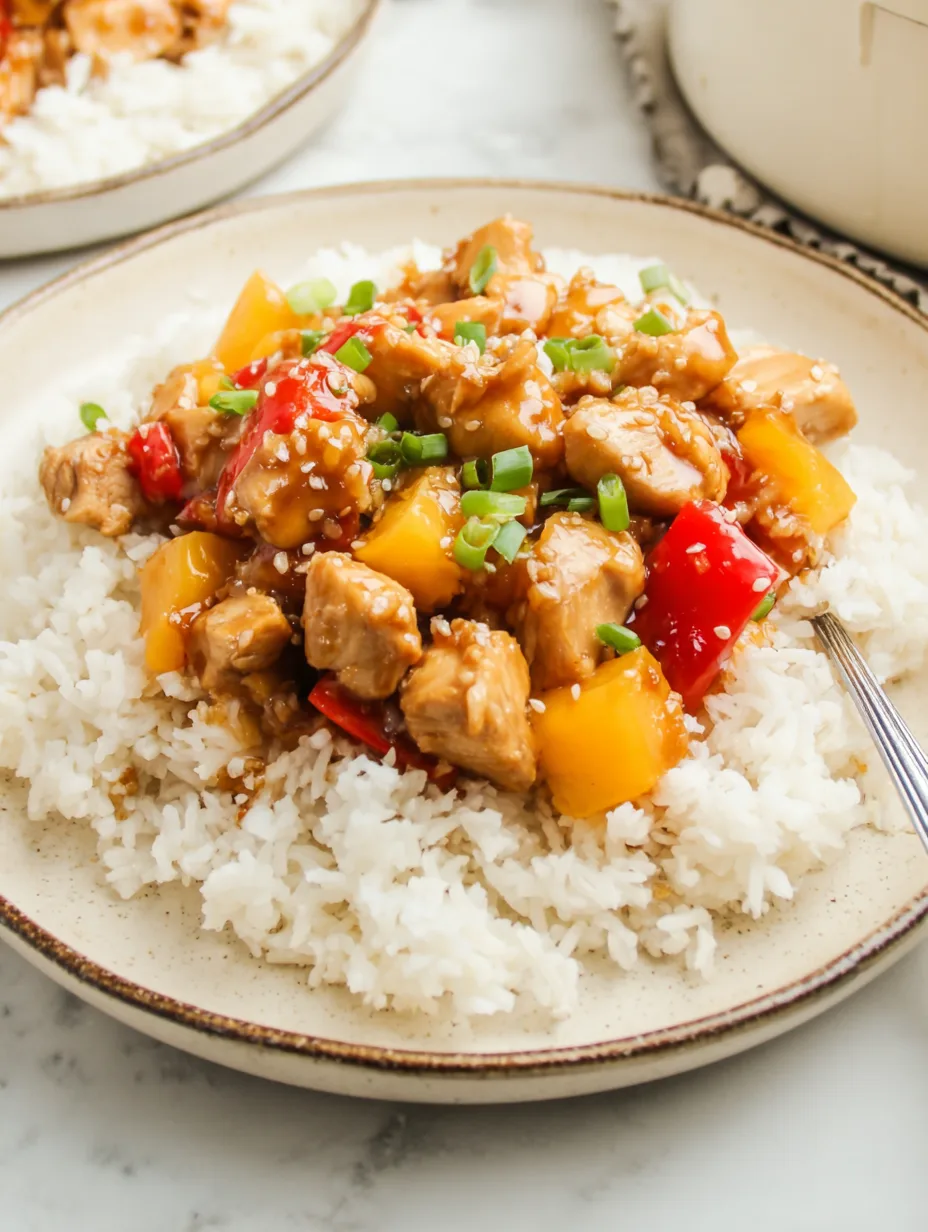 Sweet Hawaiian Crockpot Chicken