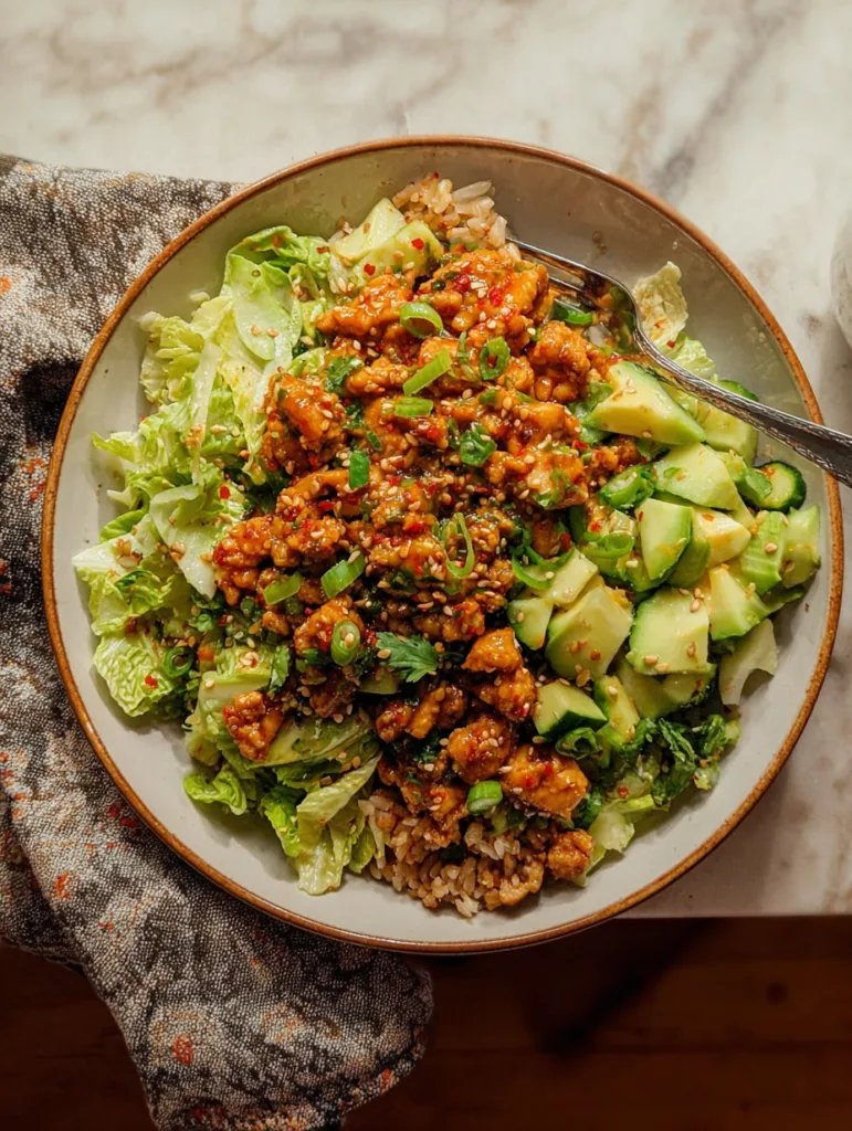 Sweet Chili Chicken Bowls