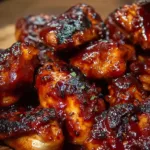 BBQ Sauce Crockpot Chicken