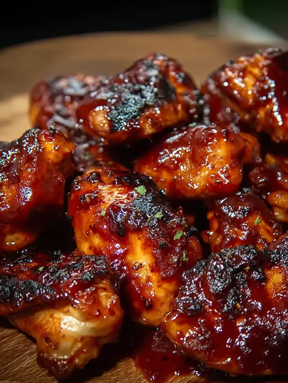 BBQ Sauce Crockpot Chicken